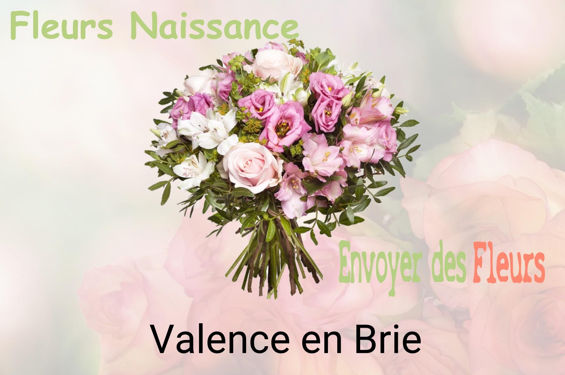 Bouquet de fleurs de naissance livré à Valence-en-Brie